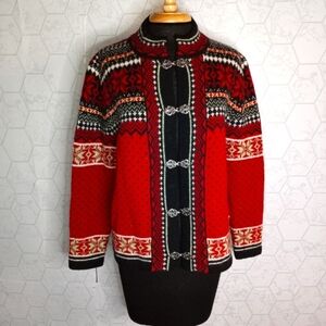 SKYR vintage Norlander Norwegian long sleeve button down unisex sweater cardigan